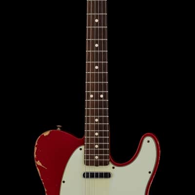Fender Custom Shop 1963 Telecaster Relic (2014) - Dakota Red #74978 with Original Hard Case image 5
