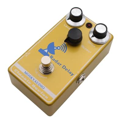 Mosky Radar Delay Hand-wired Analog Guitar Effects Pedal Based on MAD Deep Blue image 4