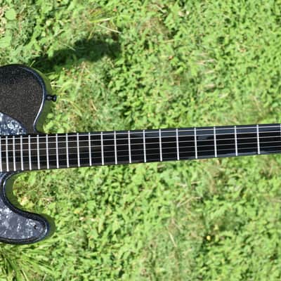 Custom Pre-order! Telecaster HH Metallic Black Sparkle Flake 4-Way Coil Split image 7