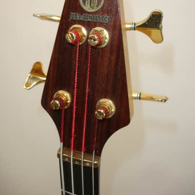 1995 Alembic Epic 4 4-String Bass Guitar, Walnut image 13