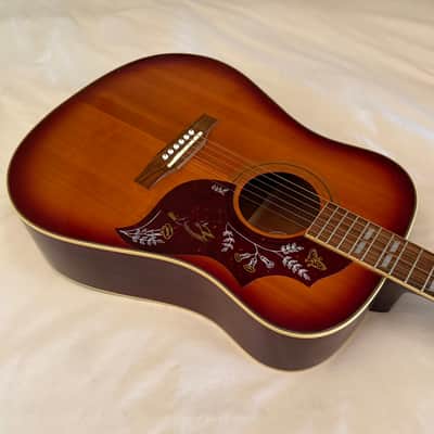 Vintage 1996 Epiphone Hummingbird - Cherry Sunburst - Made in Korea (MIK) - Free Pro Setup image 3