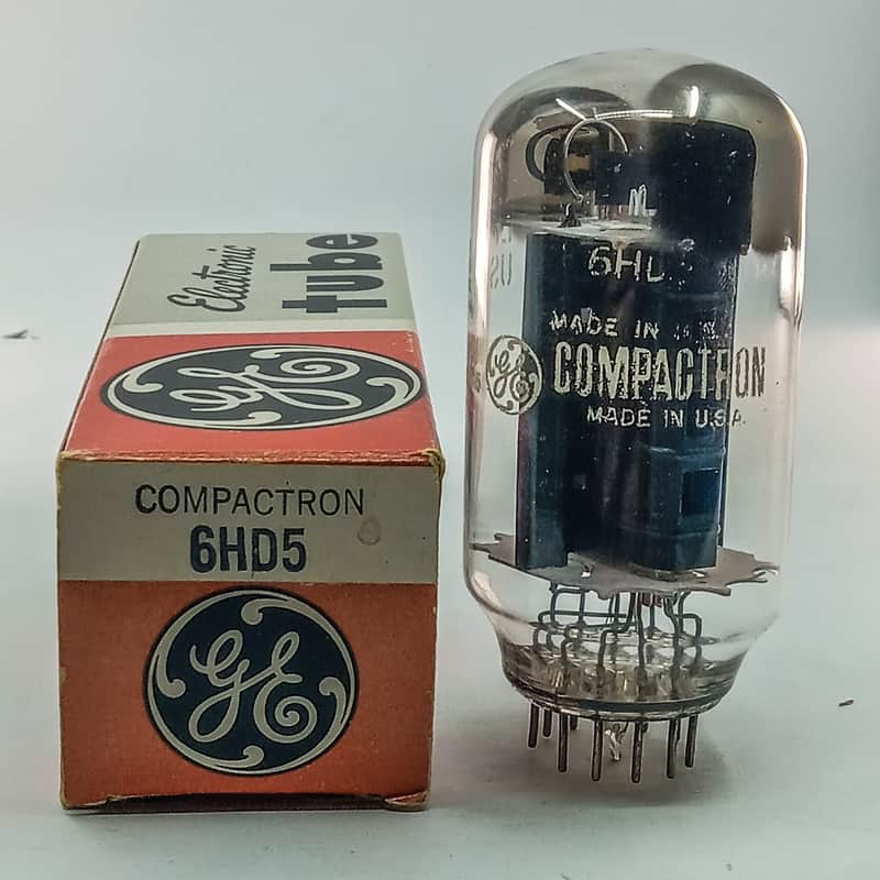 NOS GE 6HD5/BLACK PLATES/TESED FOR EMMISIONS image 1