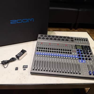 Zoom LiveTrak L-20 Digital Mixer w/ Case, MicroSD Card, Bluetooth Adapter image 7
