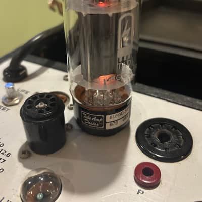 Tube Amp Doctor 6L6GC-STR "Tall Bottle" NOS (pre-2014) Black Plate Matched PAIR. image 4