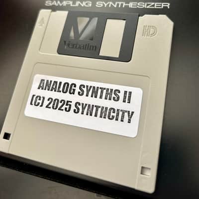 Korg DSS-1 Analog Synths II Patches Floppy Disk *NEW Release*