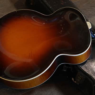 1936 Gibson Super 400 Hollow-Body Archtop Electric Guitar Sunburst + OHSC image 12