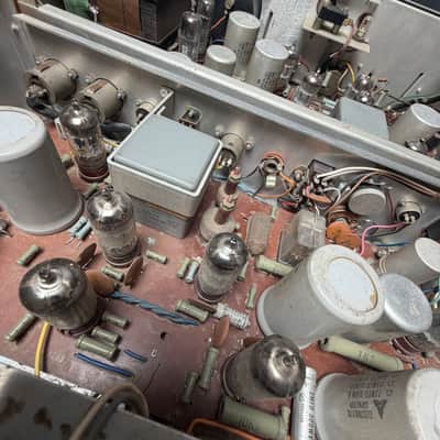 TEAC Berlant Concertone 507 Tube Preamplifier stereo Pair Tam radio Tamura TR-405 output transformers vintage ( Ampex 350 351 ) image 8