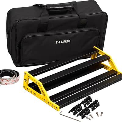 Bumblebee Pedal Board with Carry Bag by NUX | Lightweight | Medium | MNU NPB-M image 1