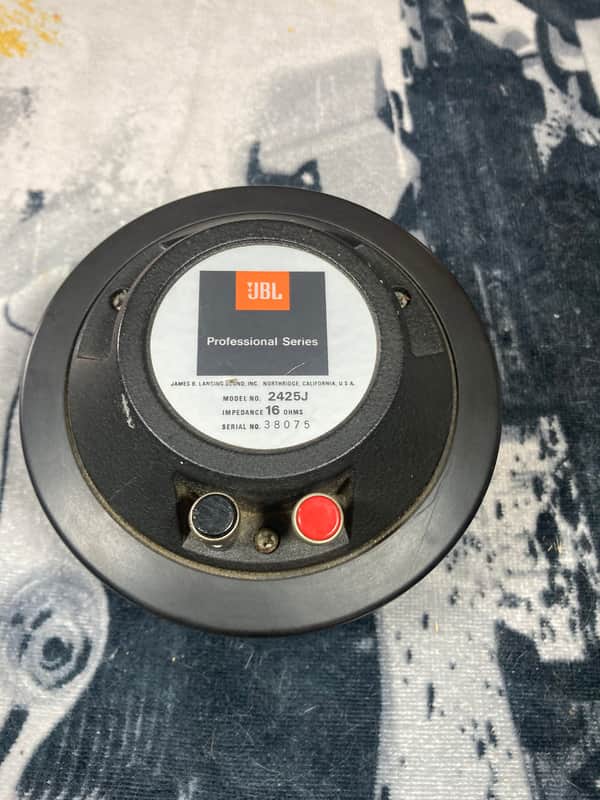 JBL 2425j 90’s high frequency 16 ohm driver image 1