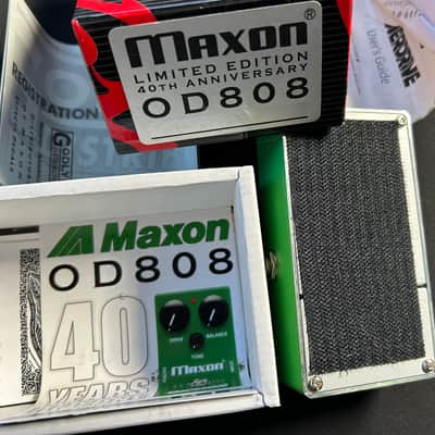 Maxon OD-808 Overdrive 40th Anniversary 2019 - Green image 4