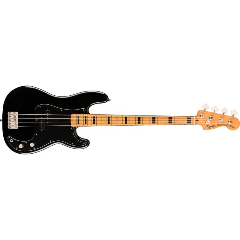 Squier Classic Vibe '70s Precision Bass®, Maple Fingerboard, Black, 0374520506 image 1