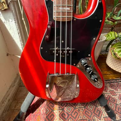 Fender Jazz Bass 1978 - Red Translucent image 1
