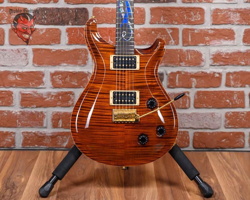 PRS Dragon III #21 of 100 Figured Maple Top Amber 1994 w/OHSC image 1