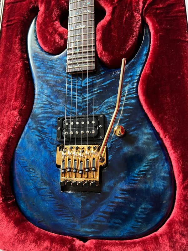 Ibanez Jem custom 1990 - Blue image 1