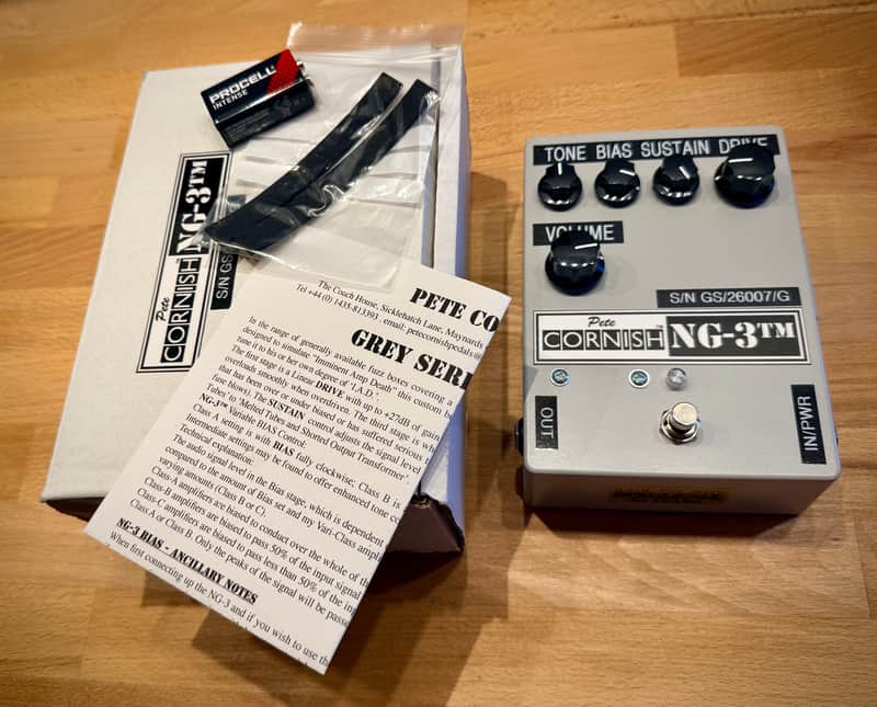 Pete Cornish NG-3 Grey Series 2026 50th Anniversary / fuzz / blow out speaker image 1