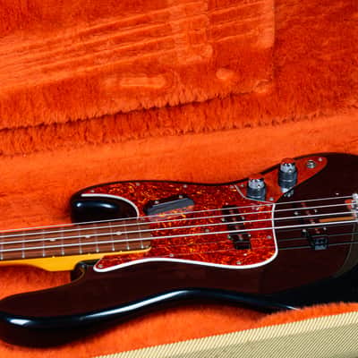 Fender Jazz Bass 62 Stack Knob Reissue ! 1992 - Black image 14
