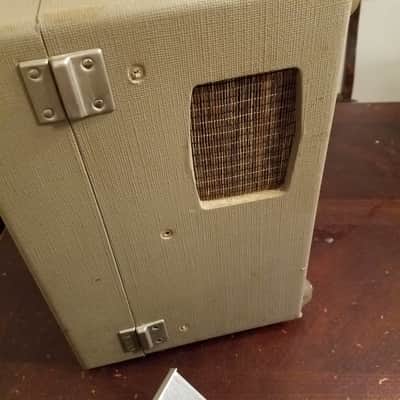Roberts Small stereo tube amp project with case and AlNiCo speakers 1960s image 12