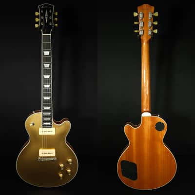 Eastman SB54/TV Limited Single Cut Gold Top With Lollars, Hard Case image 2