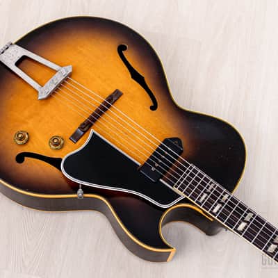 1956 Gibson ES-175 Vintage Archtop Electric Guitar Sunburst w/ P-90, Case image 10