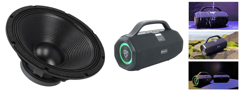 Celestion PowerProX18 8 ohm 2400w 18" Subwoofer w/Ferrite Magnet+Party Speaker