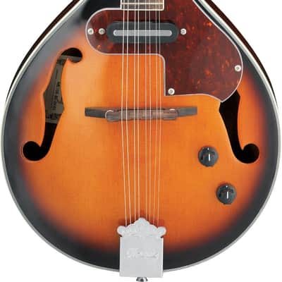 Ibanez M510EBS A-Style Electric Mandolin, Brown Sunburst image 2