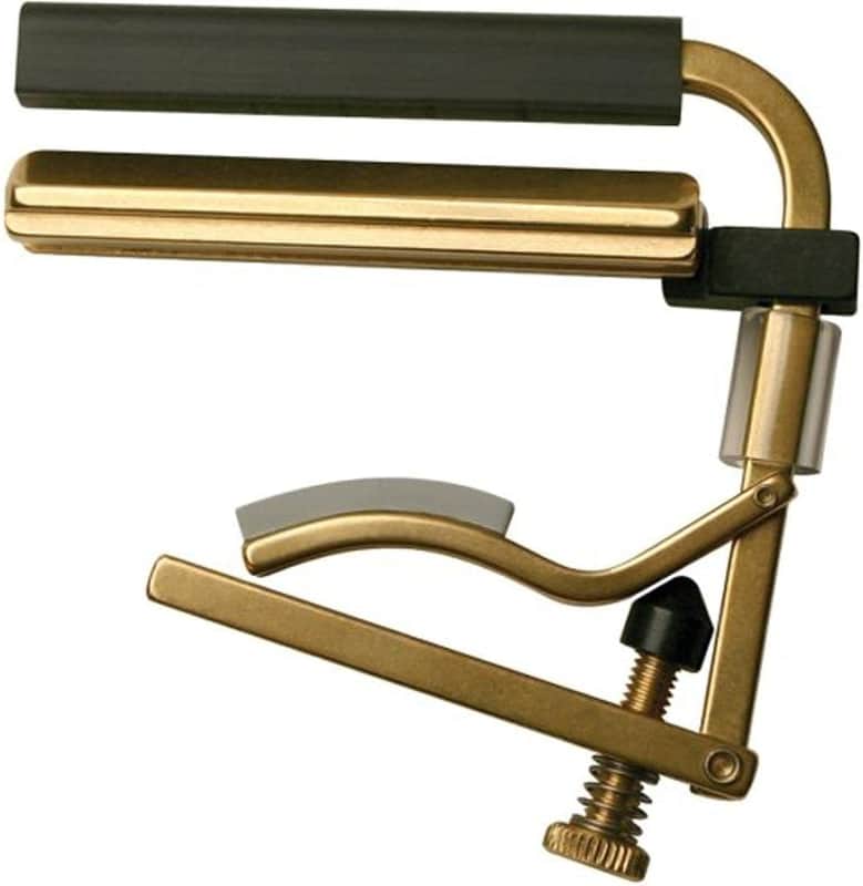 Shubb C6B Dobro Capo for Resonator Guitars - Brass image 1