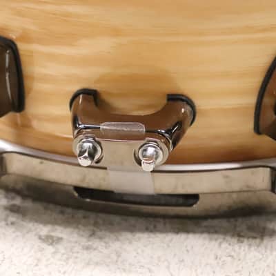 Orange County Drum & Percussion Maple Ash Snare Drum 7 x 13" Natural Gloss image 8