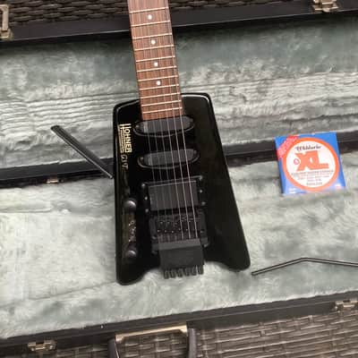 Hohner  Left hand Lefty Handed / G3 T Tremolo Headless Guitar Licensed by Steinberger - Black image 13