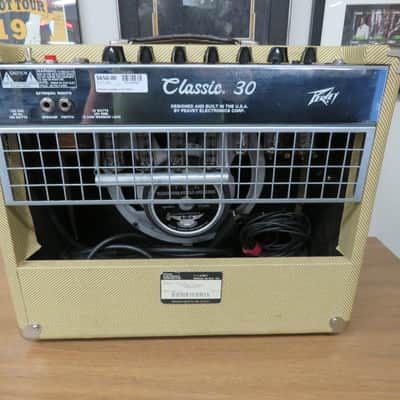 Peavey Classic 30 2-Channel 30-Watt 1x12" Guitar Combo w. Pedal and Upgraded Speaker image 4