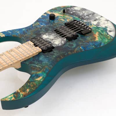 Schecter USA Sunset Extreme 6 Stabilized Top Electric Guitar image 5