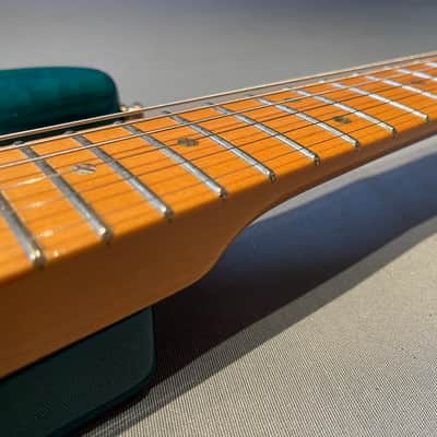 “Time Capsule” Fender Stratocaster American Deluxe 1998 - Teal image 8