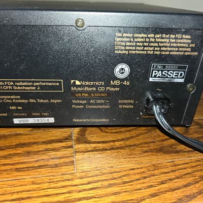 Nakamichi MB-4S Mid-2000s - Black image 15