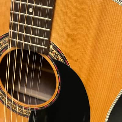 Vintage Alvarez 5021 MIJ 12-String Acoustic Guitar with HSC image 2