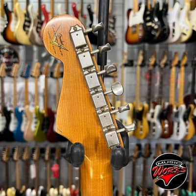 Fender Custom Shop Limited 60 Stratocaster Roasted Heavy Relic Aged Vintage White image 7