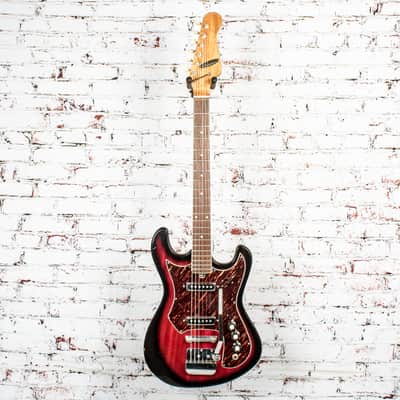 Daimaru - Model 811 - Vintage MIJ Teisco-Style Electric Guitar - Sunburst, x0595 (USED) image 2