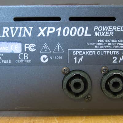 Carvin XP1000L 10 Channel Powered Mixer 1200w Bild 8