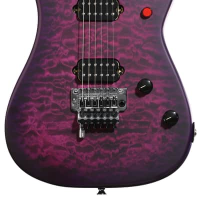 EVH 5150 Series Deluxe QM Electric Guitar - Purple Daze with Ebony Fingerboard image 3