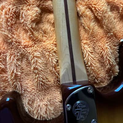 Fender 75th Anniversary Commemorative Stratocaster 2021 - 2-Color Bourbon Burst image 9