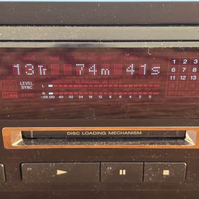 Sony MDS-JA3ES minidisc player recorder deck Early or mid-1990s - Black image 14