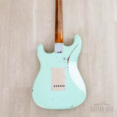 Fender Custom Shop 1956 Stratocaster Roasted Relic Aged Surf Green w/ Fat '60s Pickups image 3