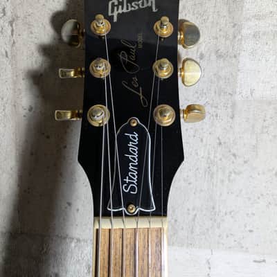 Gibson Les Paul Standard Double Cutaway Plus 2001 - 2006 - Trans Amber image 6