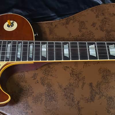 MINT! Gibson Custom Shop '59 Les Paul Standard Reissue VOS Iced Tea Finish - Original Case - Box - All Paperwork image 3