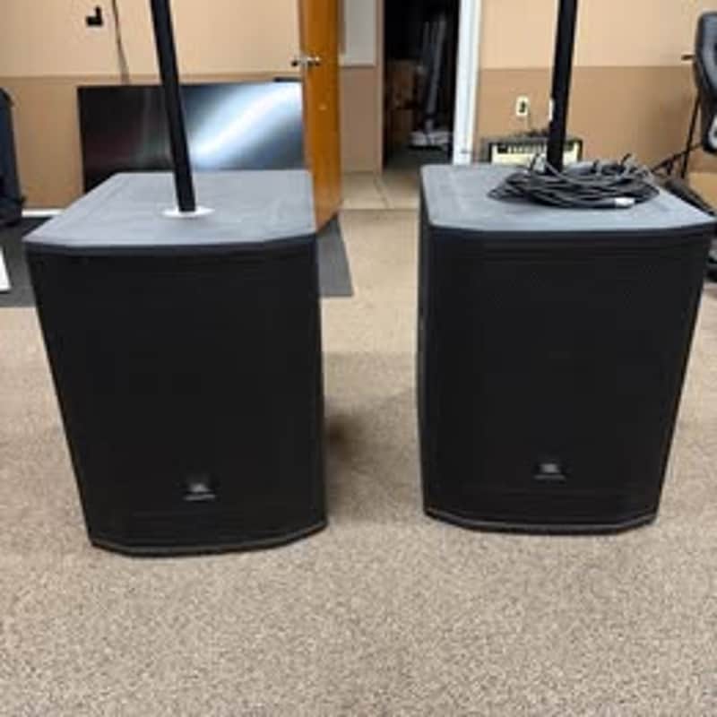 JBL PRX718XLF 18" Powered Extended Low Frequency Subwoofer Speaker 2010s - Black image 1