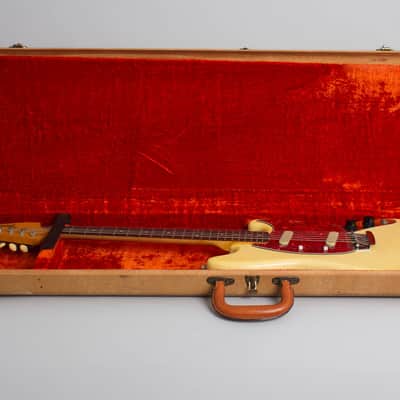 Fender  Duo-Sonic II Solid Body Electric Guitar (1965), ser. #L78307, original tan hard shell case. image 10