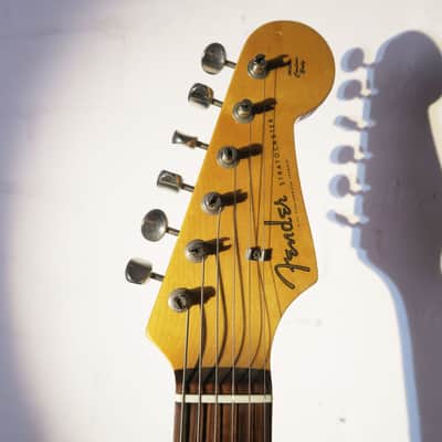 Fender Stratocaster Black 1991 Kurt Cobain Vandalism Strat Japan Seymour Duncan Electric Guitar image 14
