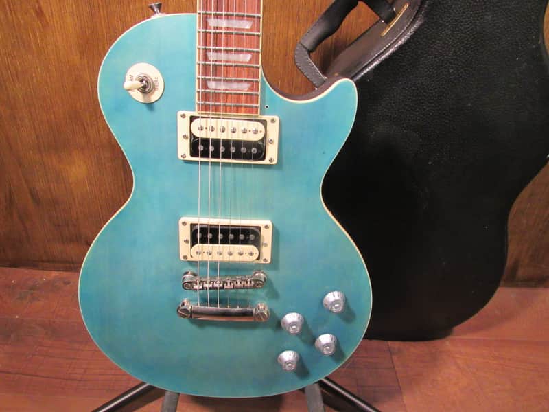 Epiphone Les Paul Traditional Pro-II 2016 - 2019 - Ocean Blue image 1