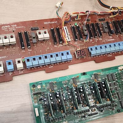 Roland Juno-106 Poly Synth (Serviced) New Voice Chips/Sliders/Knobs image 13