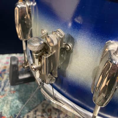 Slingerland - 7x14" No. 157 Snare Drum 1950's - Blue Duco, 8 Lugs, 3-Point, Calf Head (JL Sling #59) image 10