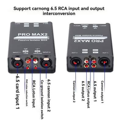 FS-ELEC Audio Ground Loop Noise Isolator image 3