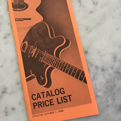 Guild Catalog, Amplifier Catalog Supplement, Catalog Price List, Strings Price List VINTAGE Rare Case Candy Starfire Capri Polara Thunderbird image 13